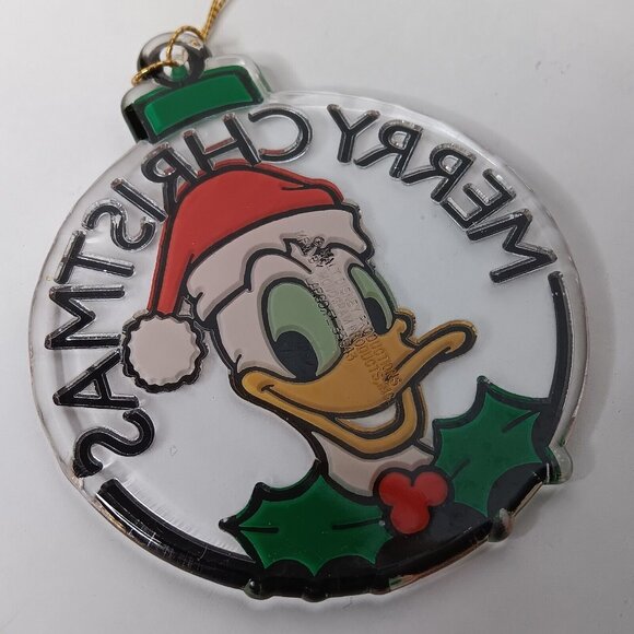 Disney Donald Duck Ornament Pair Kurt Adler Santas World Scrooge Icicle Santa Ĝ - Picture 8 of 11
